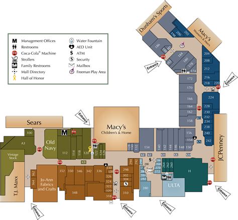 northpark mall layout